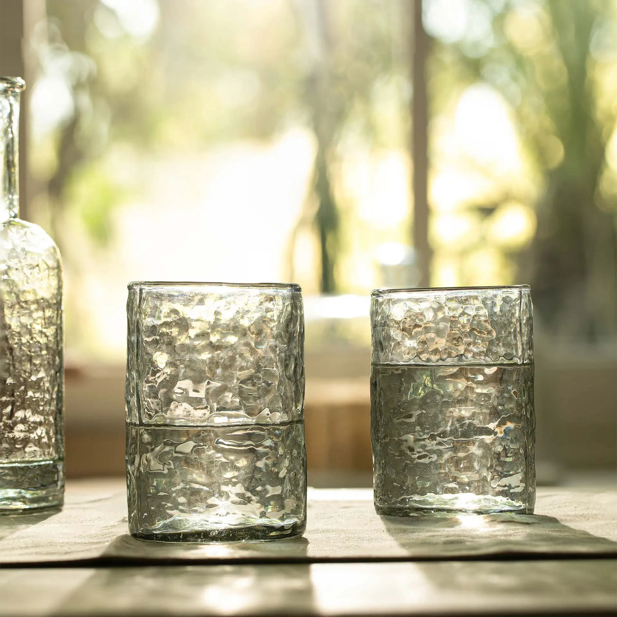 Soyuz Glass Tumbler Set of Two - Cylindrical