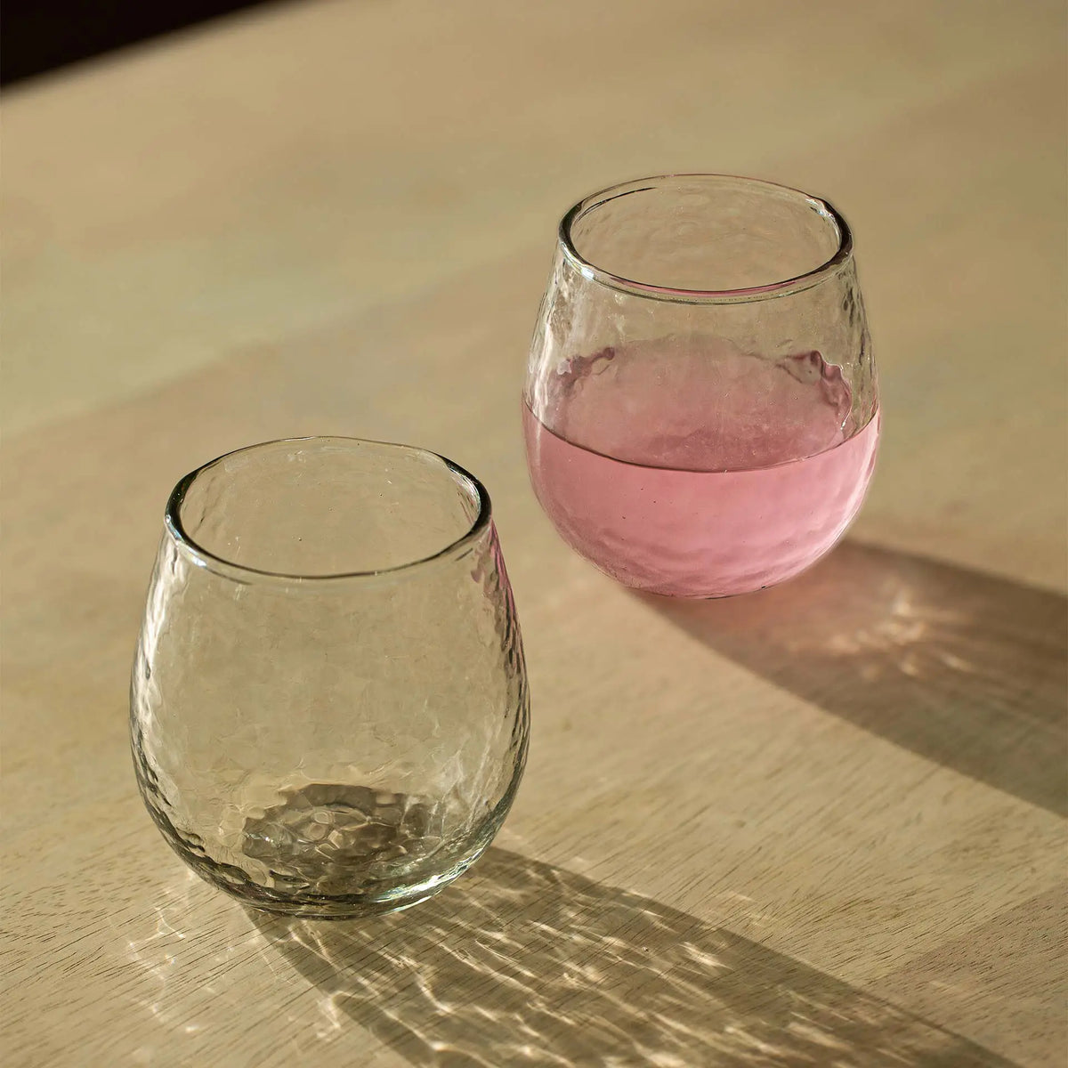 Soyuz Glass Tumbler Set of Two - Round