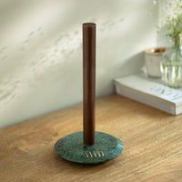 Verde Marble Kitchen Roll Holder