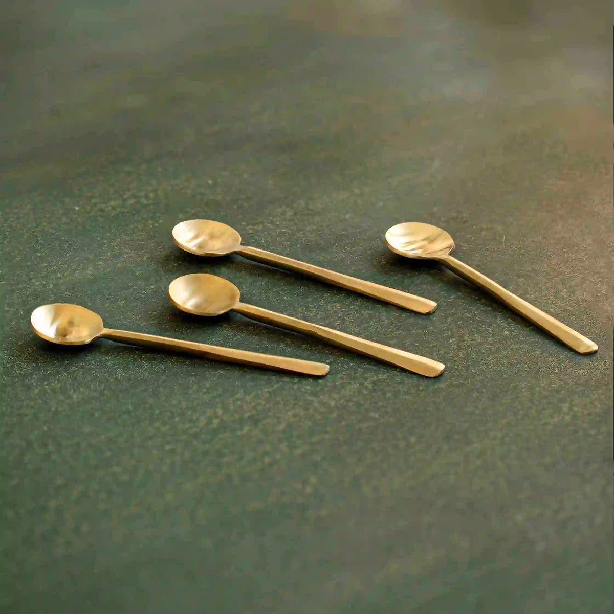 Champagne Gold Teaspoons Set of Four