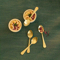 Champagne Gold Spoons Set of Four