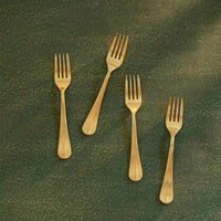 Champagne Gold Forks Set of Four
