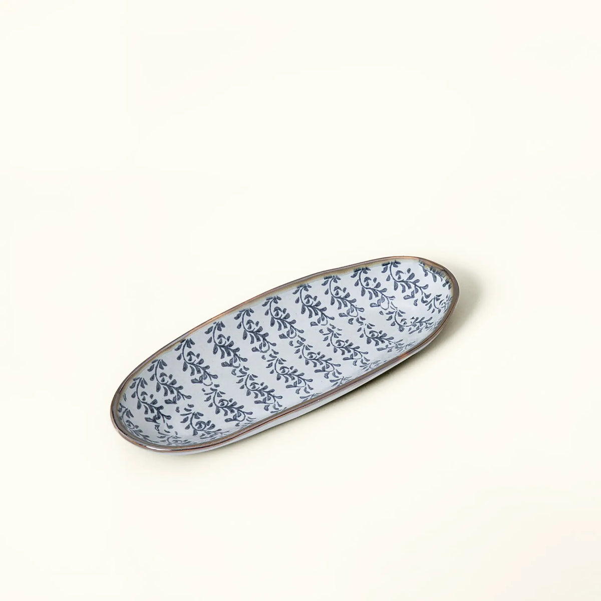 Ocean Hearts Ceramic Serving Platter - Small