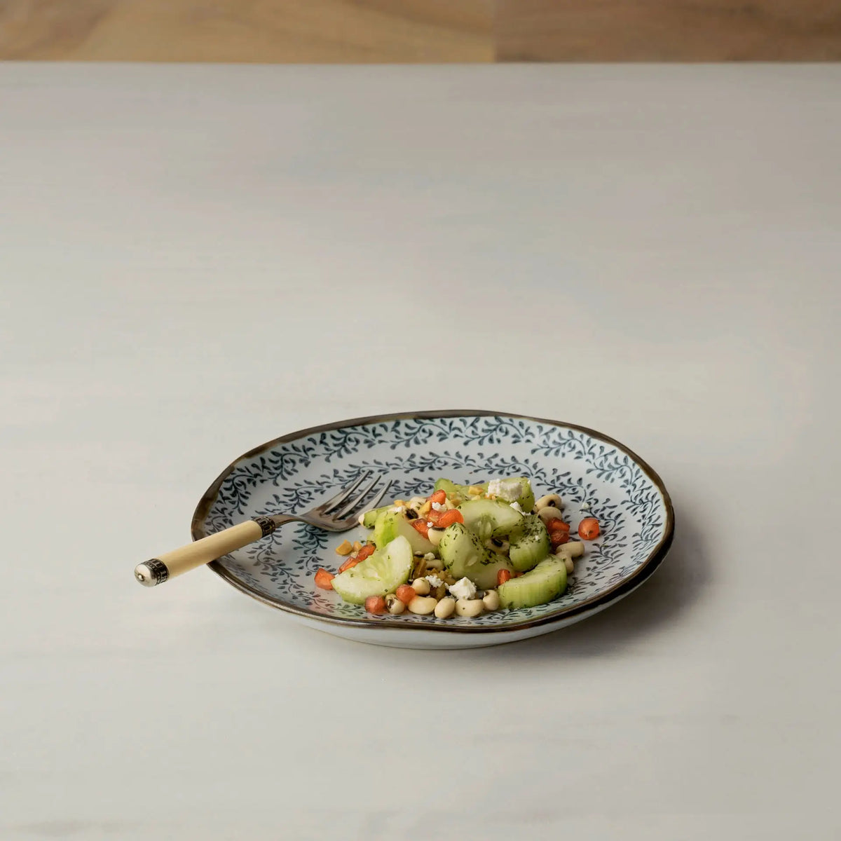 Ocean Heart Ceramic Plate