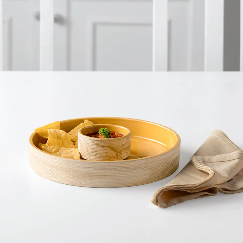 Amber Love Ceramic Chip-N-Dip