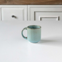 Aqua Rustic Ceramic Mug
