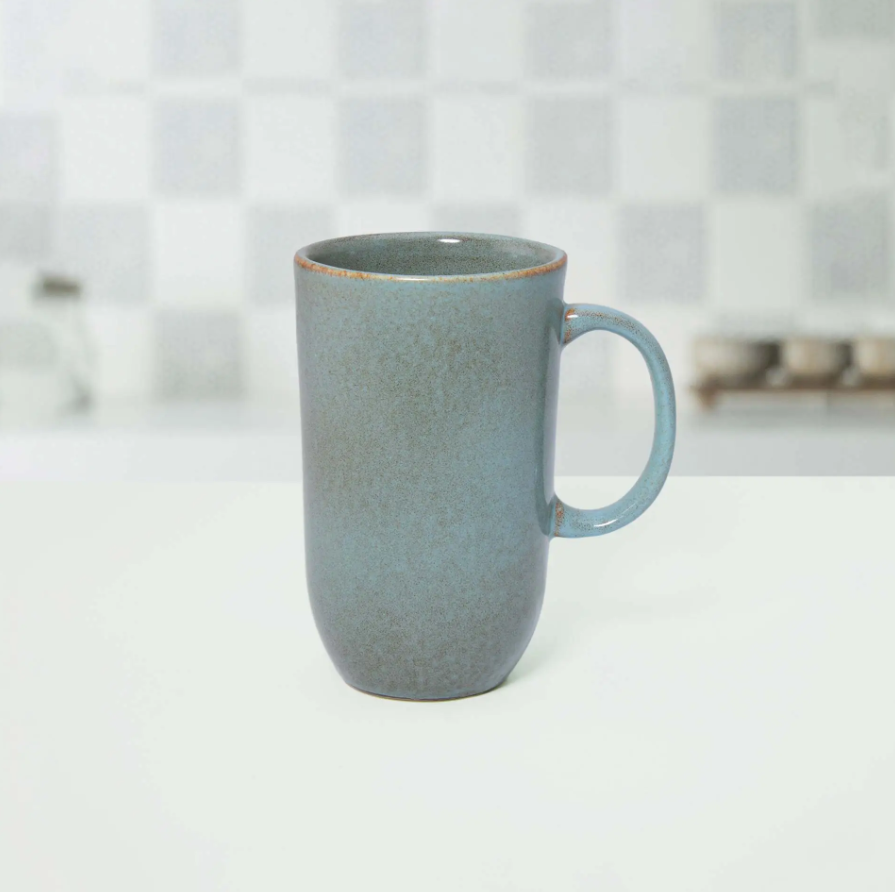 Aqua Rustic Ceramic Mug