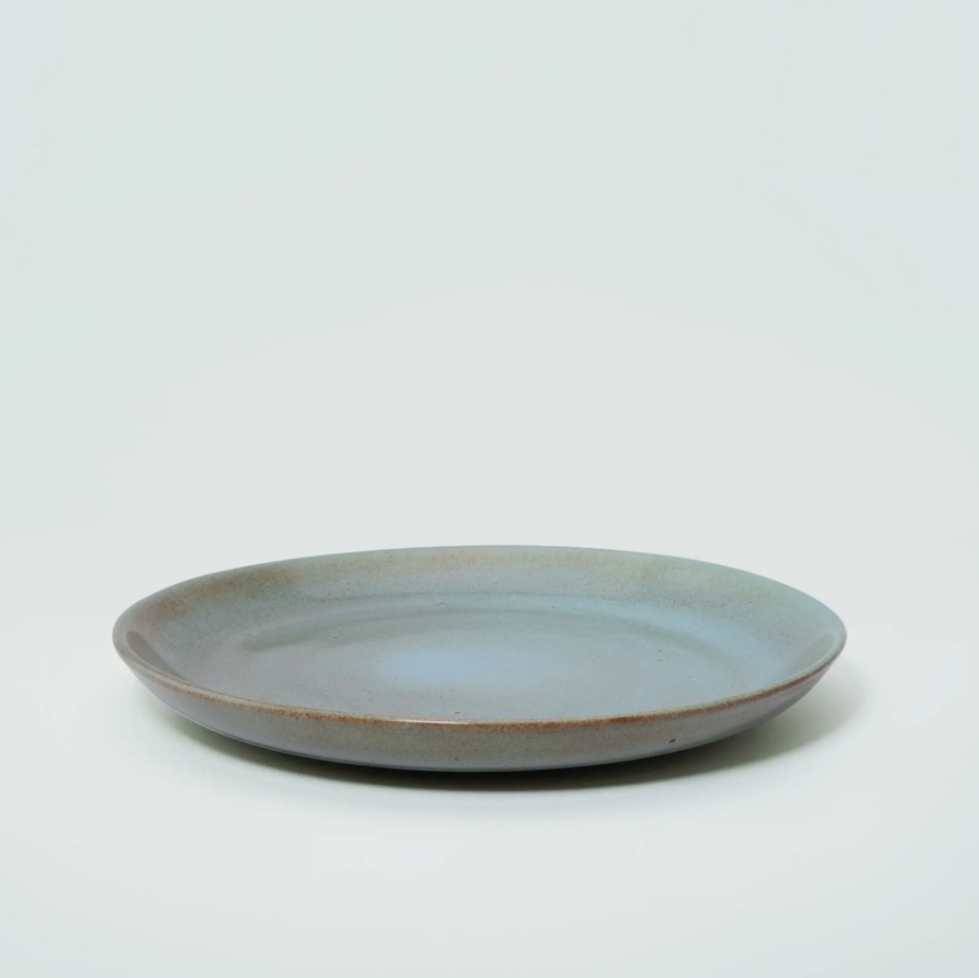 Aqua Rustic Ceramic Plate