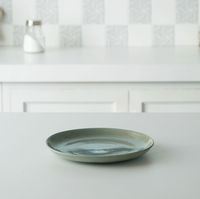 Aqua Rustic Ceramic Plate