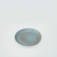Aqua Rustic Ceramic Plate