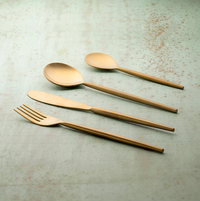 Aura Gold Cutlery Set of Four