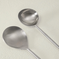 Aura Silver Serving Set of Two