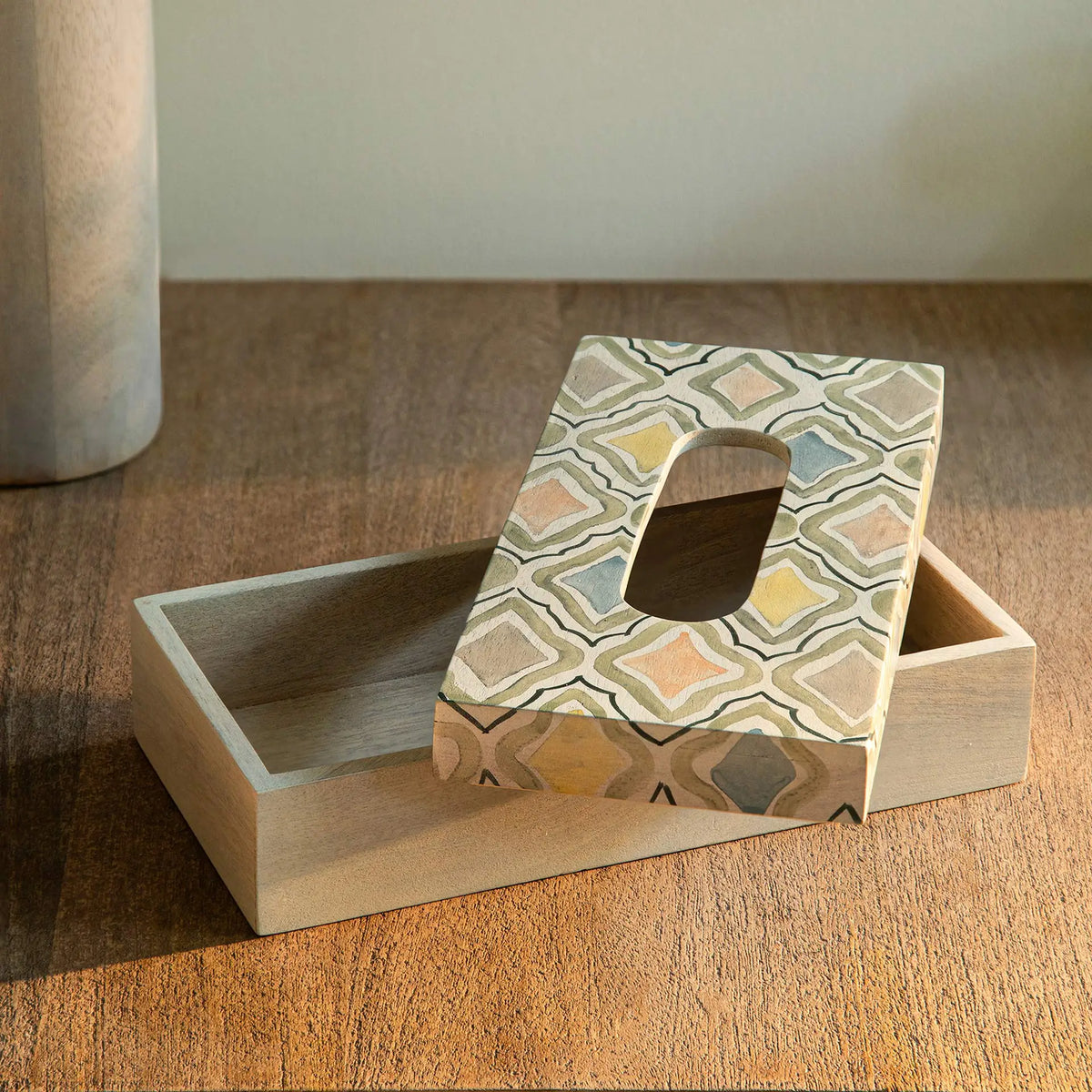 Multicolour Tissue Box