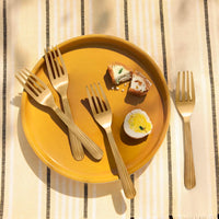 Celestial Brass Fork Set of 4