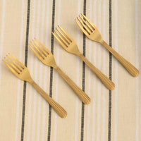 Celestial Brass Fork Set of 4