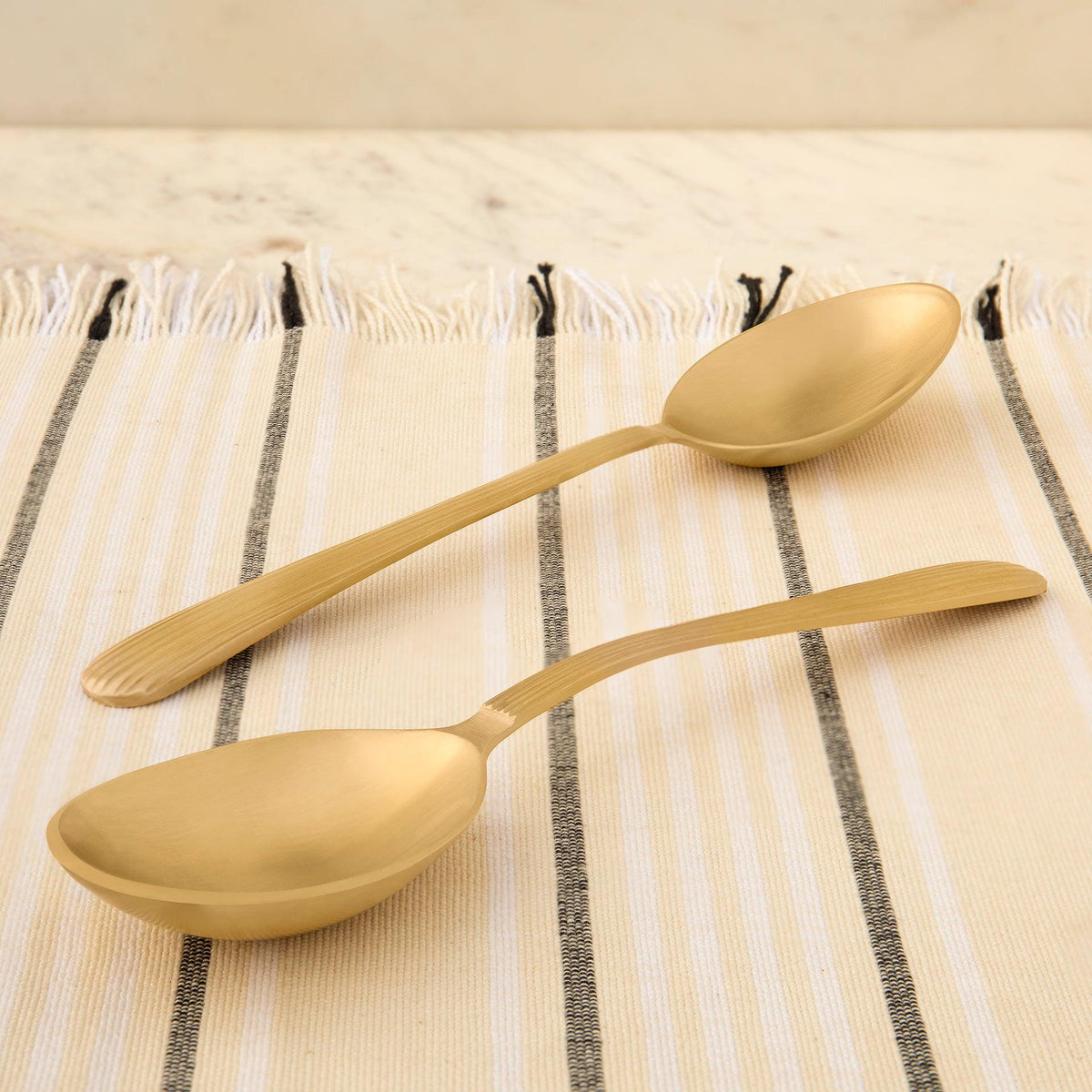 Celestial Brass Serving Set of 2