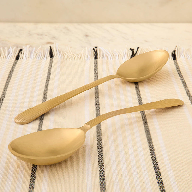 Celestial Brass Serving Set of 2