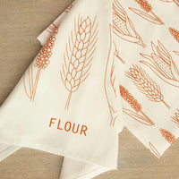 Flour Dish Towel Set of  Two