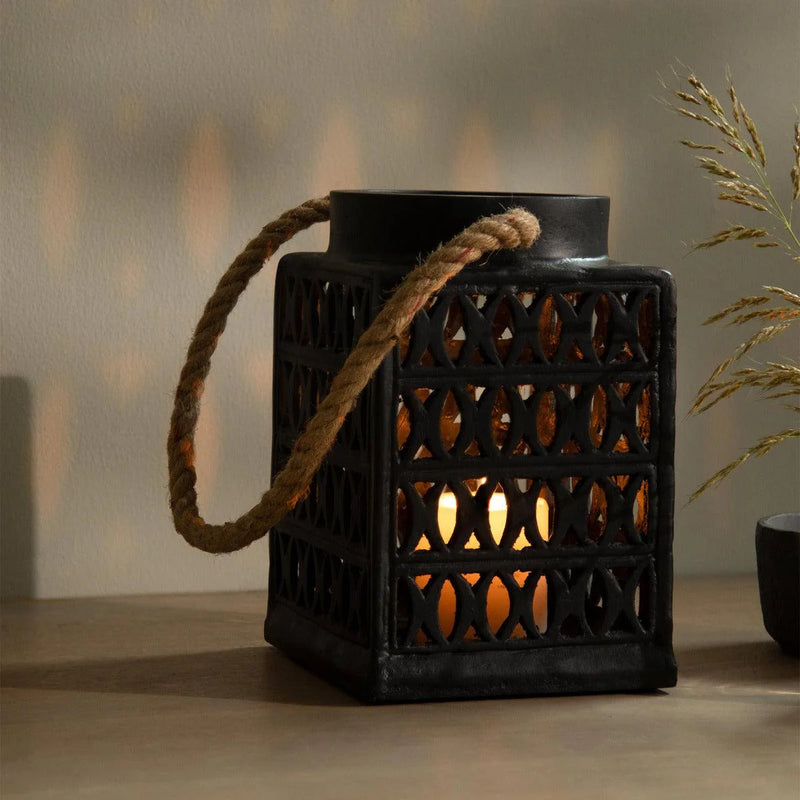 Jharoka Lantern - Black