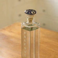 Square Glass Water Bottle with Ceramic Stopper