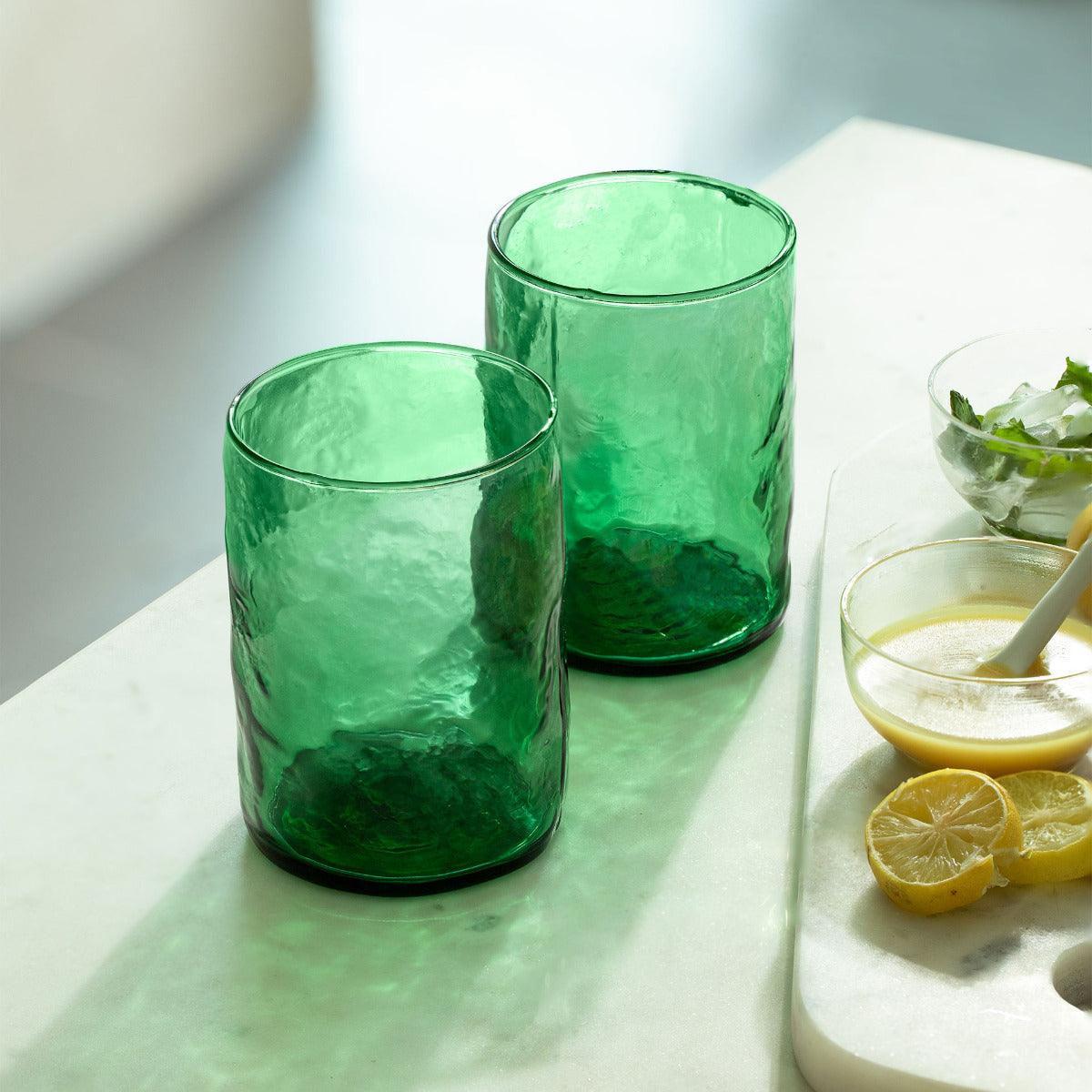 Midori Tumbler Set Of Two - Cylindrical