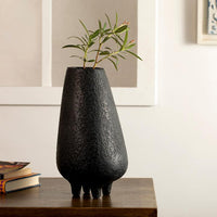 Midnight Terracotta Vase - Tall