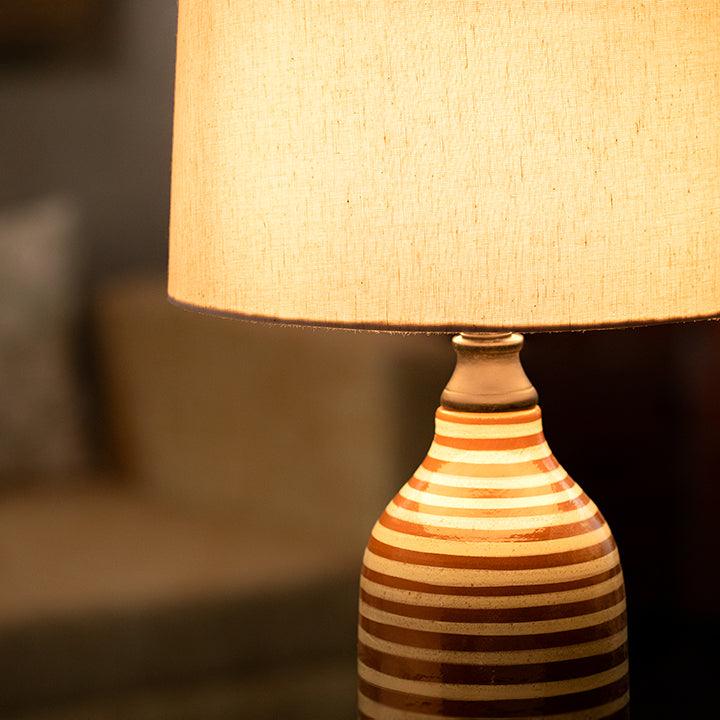 Shades of Grey Terracotta Table Lamp - Tall