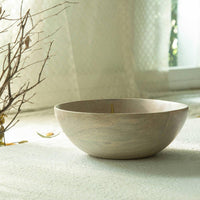 Wisteria Yellow Salad Bowl